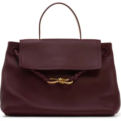 BOTTEGA VENETA BOTTEGA VENETA CIAO CIAO KNOT DETAIL LEATHER TOP HANDLE BAG