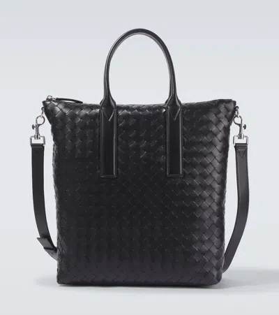BOTTEGA VENETA CLASSIC INTRECCIATO LEATHER TOTE BAG