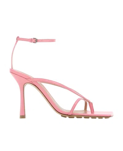 BOTTEGA VENETA BOTTEGA VENETA SQUARED TOE STRAPPY SANDALS