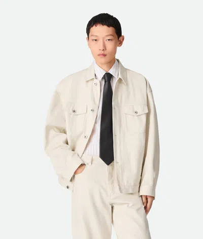 BOTTEGA VENETA BUNTE JEANSJACKE