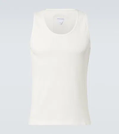 BOTTEGA VENETA COTTON-BLEND JERSEY TANK TOP