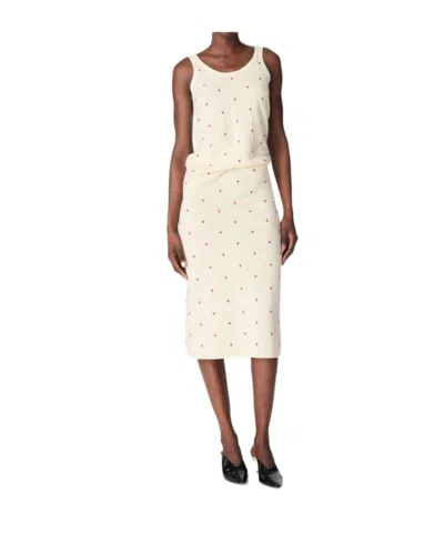 BOTTEGA VENETA BOTTEGA VENETA EMBROIDERED MATCHES SKIRT