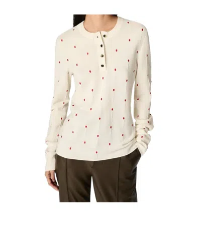 BOTTEGA VENETA BOTTEGA VENETA EMBROIDERED MATCHES TOP