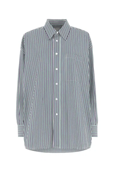 BOTTEGA VENETA EMBROIDERED POPLIN OVERSIZE SHIRT