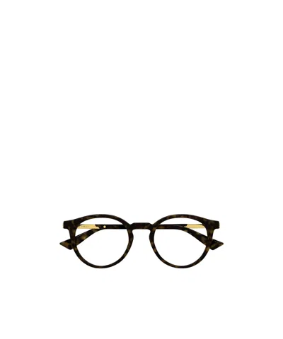 BOTTEGA VENETA BOTTEGA VENETA EYEWEAR ROUND FRAME GLASSES