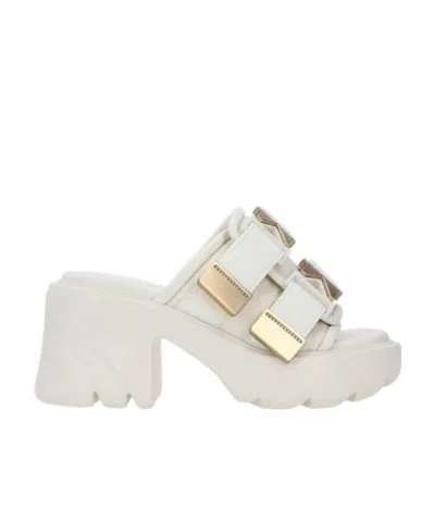 BOTTEGA VENETA FLASH BUCKLE-DETAIL SANDALS