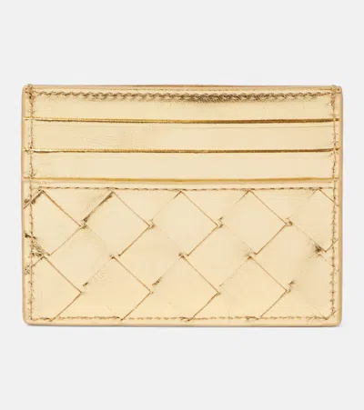 BOTTEGA VENETA GEMELLI LEATHER CARD HOLDER