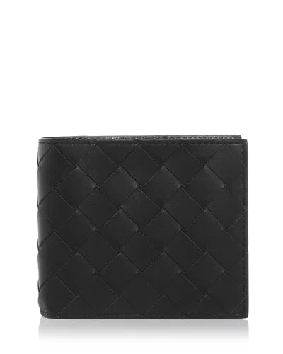 BOTTEGA VENETA INTRECCIATO LEATHER BIFOLD WALLET
