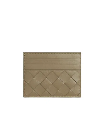 BOTTEGA VENETA INTRECCIATO LEATHER CARD HOLDER