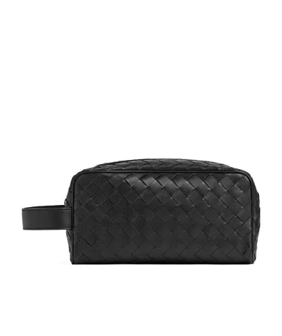 BOTTEGA VENETA BOTTEGA VENETA WOVEN ZIPPED MAKEUP BAG