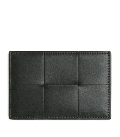 BOTTEGA VENETA LEATHER CASSETTE CARD HOLDER