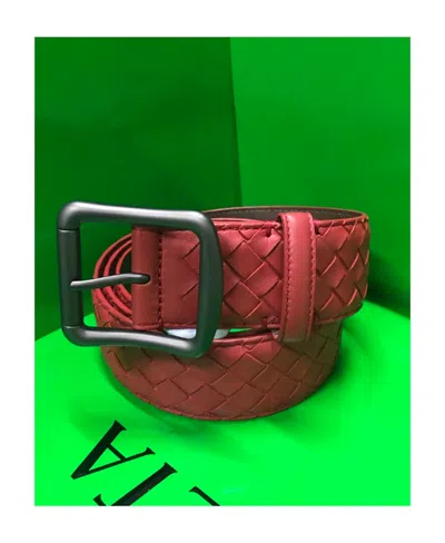 BOTTEGA VENETA KNITTED DETAIL BELT