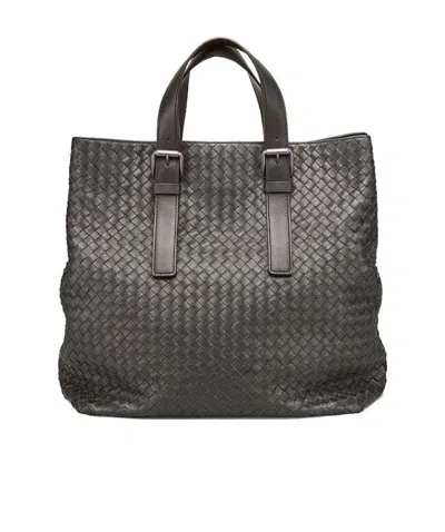 BOTTEGA VENETA LOGO HANDBAG