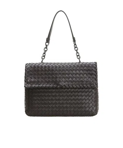 BOTTEGA VENETA LOGO HANDBAG