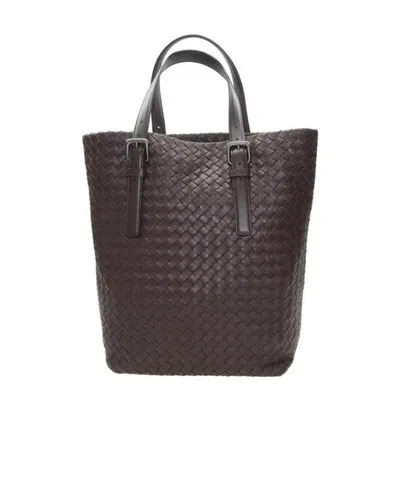 BOTTEGA VENETA LOGO HANDBAG