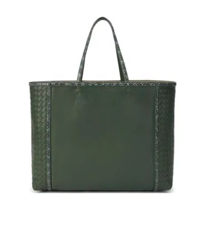 BOTTEGA VENETA LOGO HANDBAG