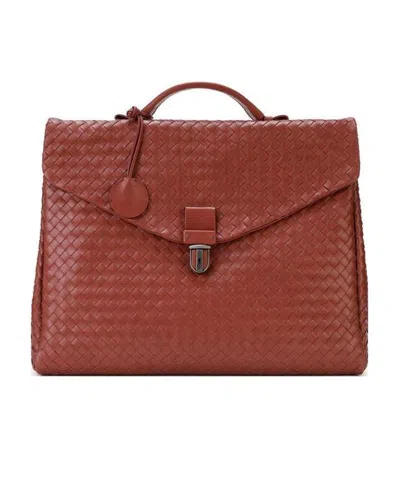 BOTTEGA VENETA LOGO HANDBAG
