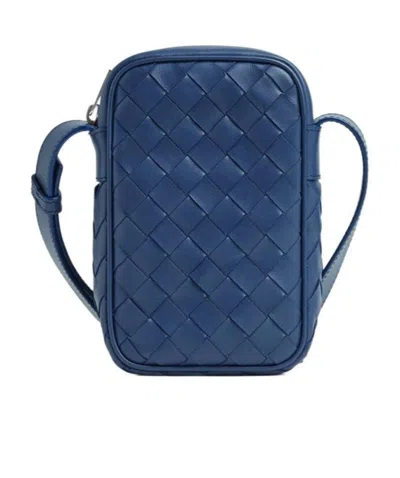 BOTTEGA VENETA LOGO KNITTED SHOULDER BAG