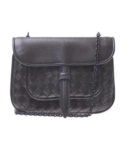 BOTTEGA VENETA LOGO SHOULDER BAG