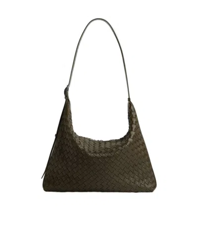 BOTTEGA VENETA BOTTEGA VENETA INTRECCIATO ZIPPED HOBO BAG