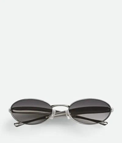 BOTTEGA VENETA SARDINE OVAL SUNGLASSES
