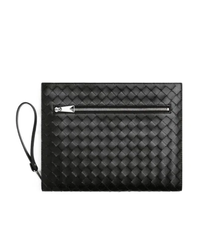 BOTTEGA VENETA BOTTEGA VENETA CLASSIC INTRECCIATO MEDIUM DOCUMENT CASE