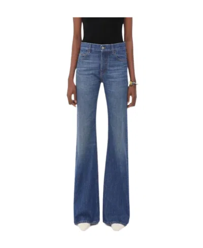 BOTTEGA VENETA BOTTEGA VENETA WASHED FLARED JEANS