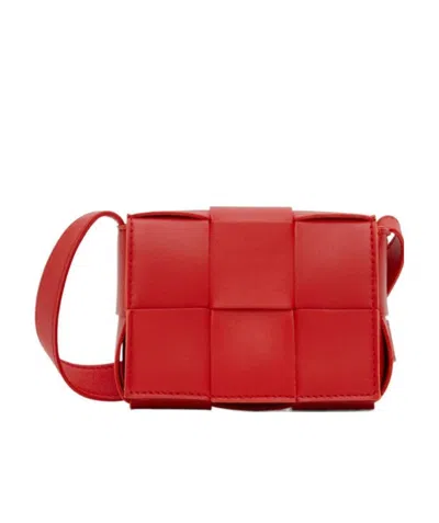 BOTTEGA VENETA MINI CASSETTE SHOULDER BAG