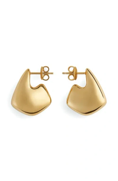 BOTTEGA VENETA BOTTEGA VENETA MINI FIN EARRINGS