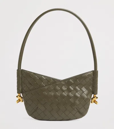 BOTTEGA VENETA BOTTEGA VENETA MINI LAMBSKIN SOLSTICE SHOULDER BAG
