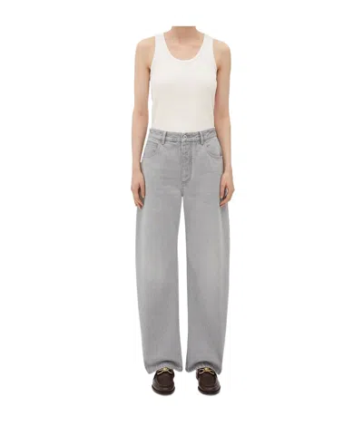 BOTTEGA VENETA BOTTEGA VENETA WASHED ROUNDED LEG DENIM TROUSERS