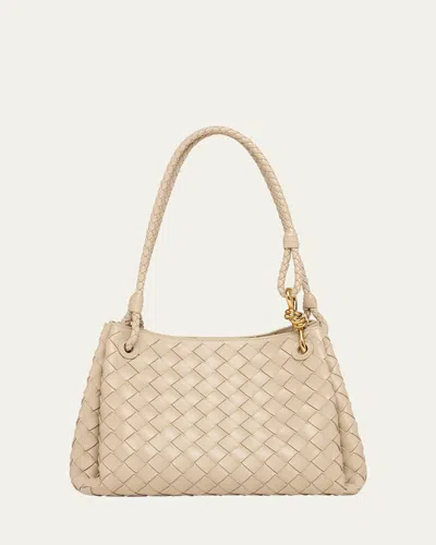 BOTTEGA VENETA PARACHUTE MEDIUM NAPPA LEATHER SHOULDER BAG