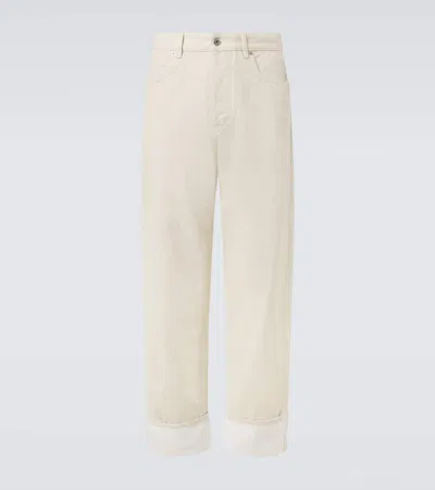 BOTTEGA VENETA PATCH-APPLIQUÉ WIDE-LEG JEANS