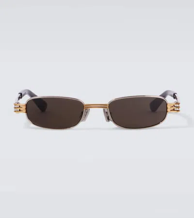 BOTTEGA VENETA BOLT RECTANGULAR SUNGLASSES
