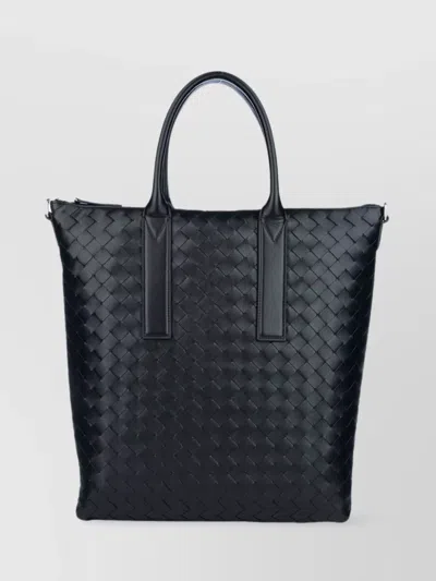BOTTEGA VENETA RECTANGULAR WOVEN TOP HANDLE SHOULDER BAGS