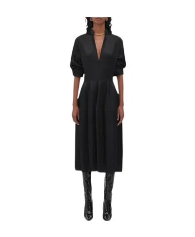 BOTTEGA VENETA SILK TWILL DRESS