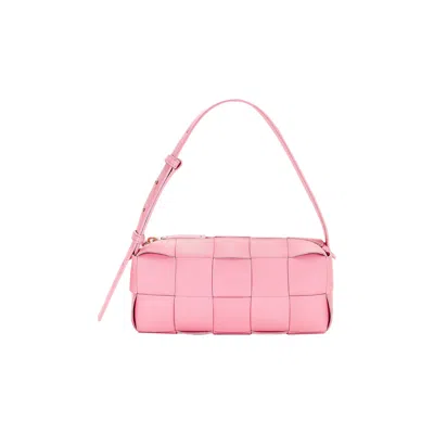 BOTTEGA VENETA BOTTEGA VENETA SMALL BRICK CASSETTE 'RIBBON/GOLD'