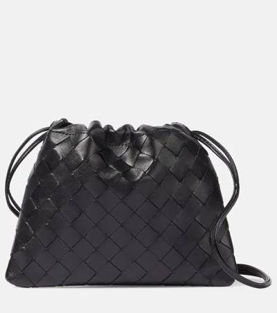BOTTEGA VENETA DUSTBAG SMALL LEATHER CROSSBODY BAG