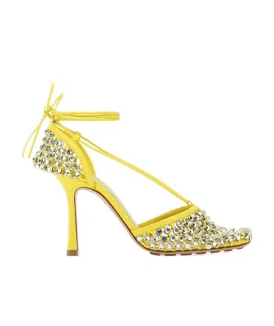 BOTTEGA VENETA BOTTEGA VENETA SPARKLE STRETCH SANDALS