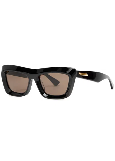 BOTTEGA VENETA BOTTEGA VENETA SQUARE CAT-EYE SUNGLASSES
