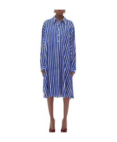 BOTTEGA VENETA STRIPED DRESS
