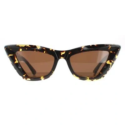 BOTTEGA VENETA BOTTEGA VENETA SUNGLASSES BV1101S 002 HAVANA BROWN