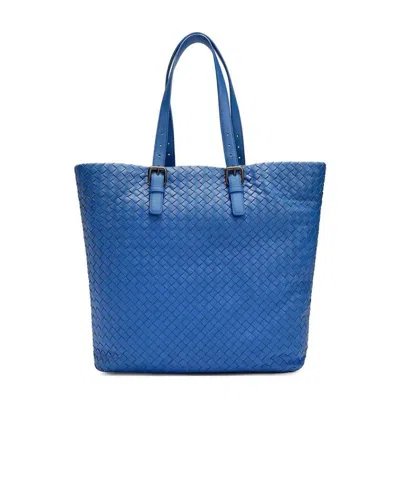 BOTTEGA VENETA WOVEN LOGO HANDBAG