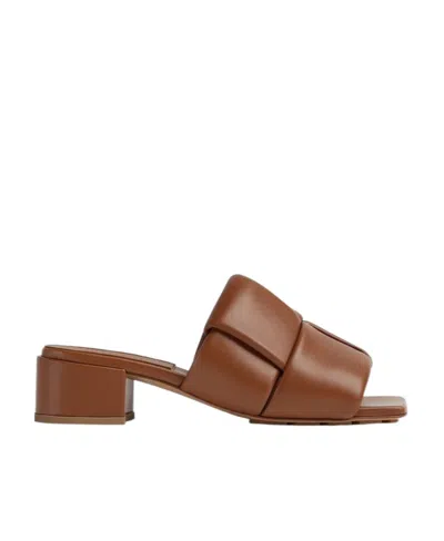 BOTTEGA VENETA WEAVE LOGO MULLER SHOES