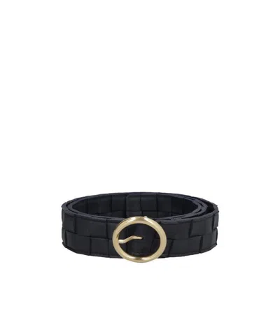 BOTTEGA VENETA BOTTEGA VENETA SIGNATURE INTRECCIATO BUCKLE BELT