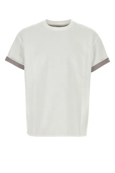 BOTTEGA VENETA WHITE COTTON T-SHIRT