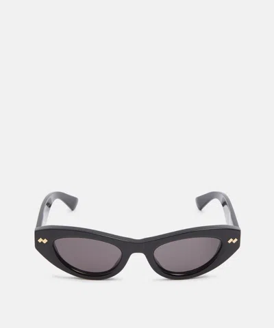 BOTTEGA VENETA BOTTEGA VENETA WOMEN'S BLACK CAT-EYE SUNGLASSES