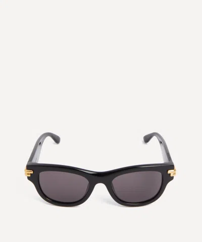 BOTTEGA VENETA BOTTEGA VENETA WOMEN'S RECTANGLE HINGE LOGO ACETATE SUNGLASSES