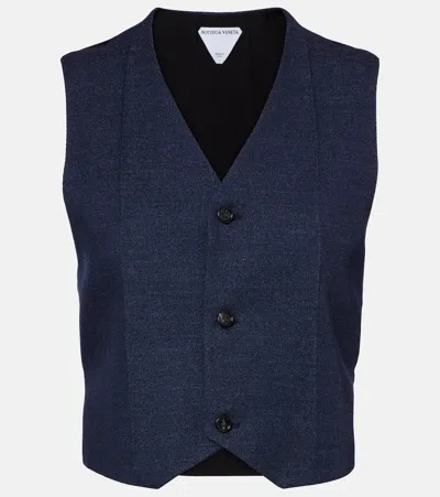 BOTTEGA VENETA WOOL DRILL VEST