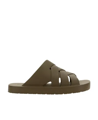 BOTTEGA VENETA BOTTEGA VENETA INTRECCIO SLIP-ON SANDALS